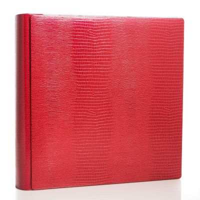 Album Włoski 31x31cm Iguana Rosso31x31cm/50N Album Włoski 31x31cm Iguana Rosso31x31cm/50N