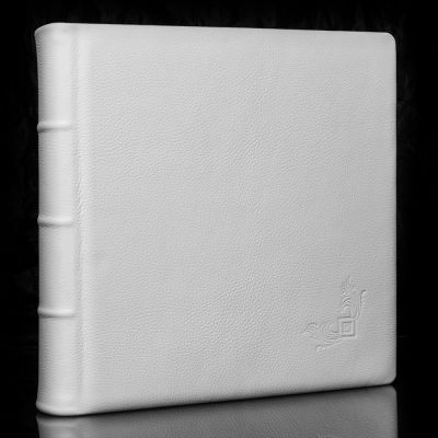 Album Exclusive - skóra naturalna biała M06 33x33cm/50 kart