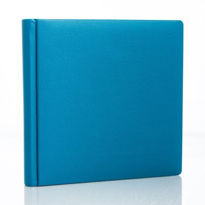 Album Fotograficzny- art deco blue 25x25cm  /25 kart