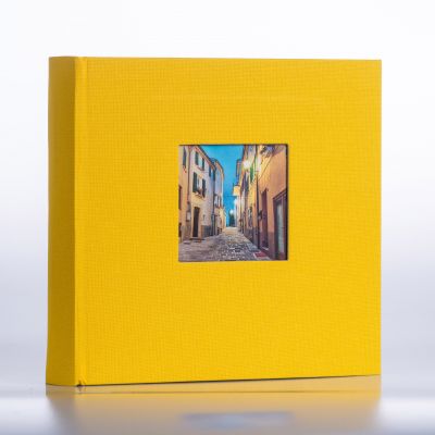 Album Goldbuch Bella Vista - żółty czarna karta / 200 zdjęć 10x15