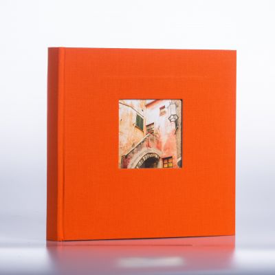 Album Goldbuch Bella Vista - pomarańczowy czarna karta / 200 zdjęć 10x15